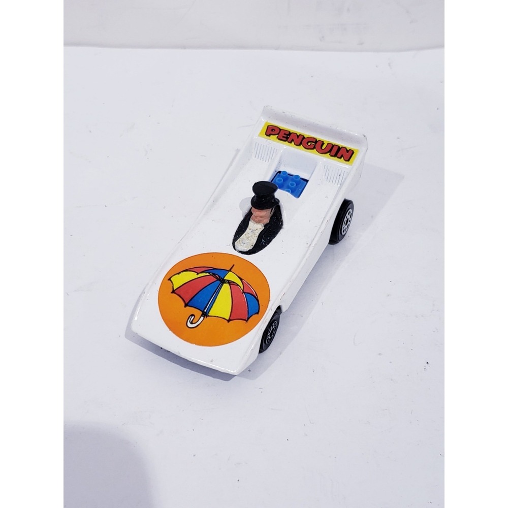 Vintage 1979 Diecast Corgi Juniors Penguin Mobile Car DC Comics